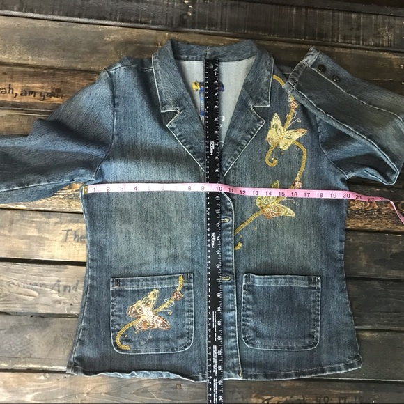 JOU JOU Denim Jacket - Picture 6 of 7